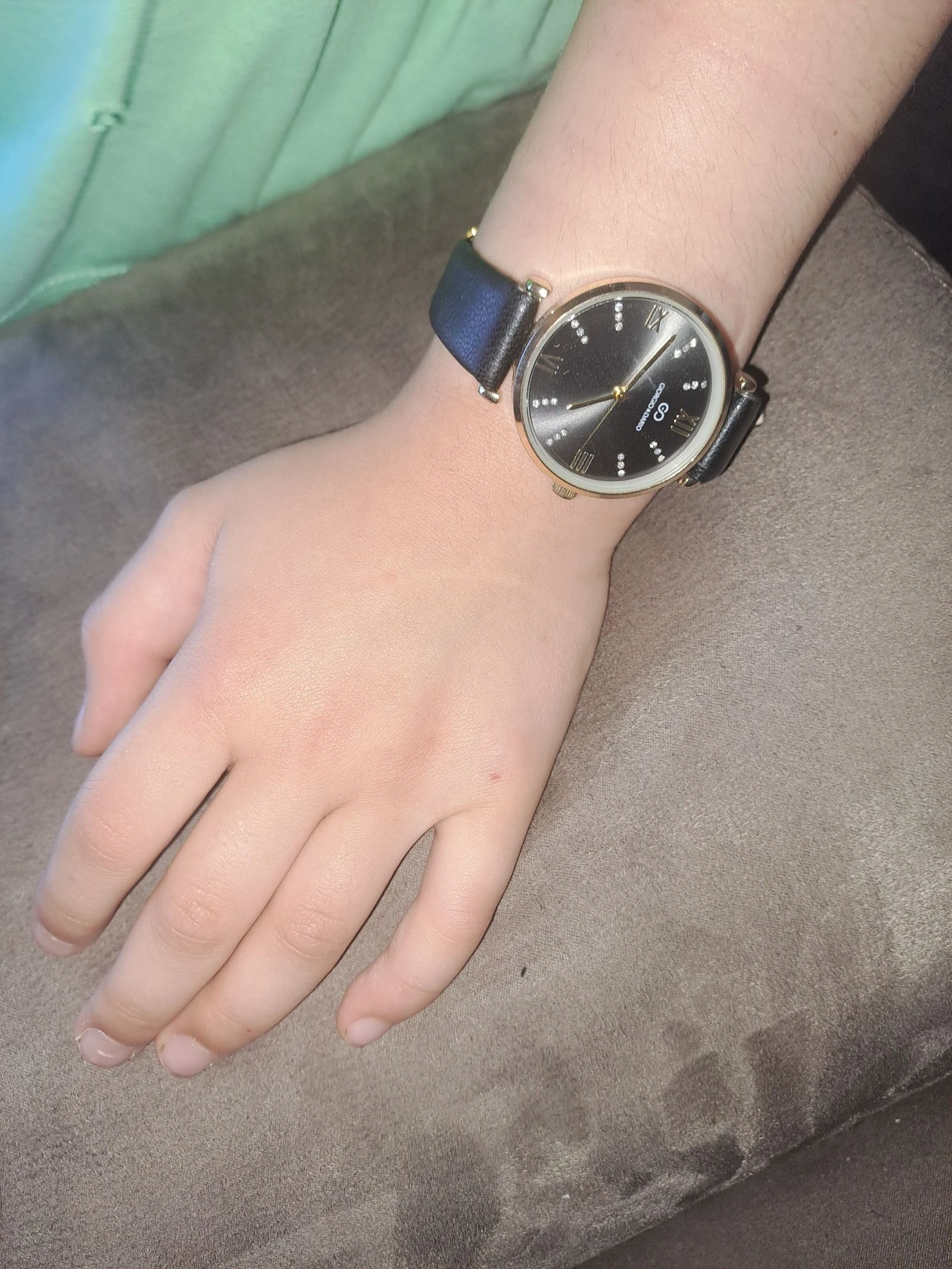 Zwarte horloge Giorgio Dario – photo 2